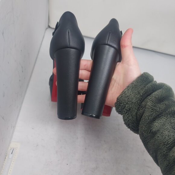 Christian Louboutin Black Sandaloo Platform Sandal - Picture 12 of 14